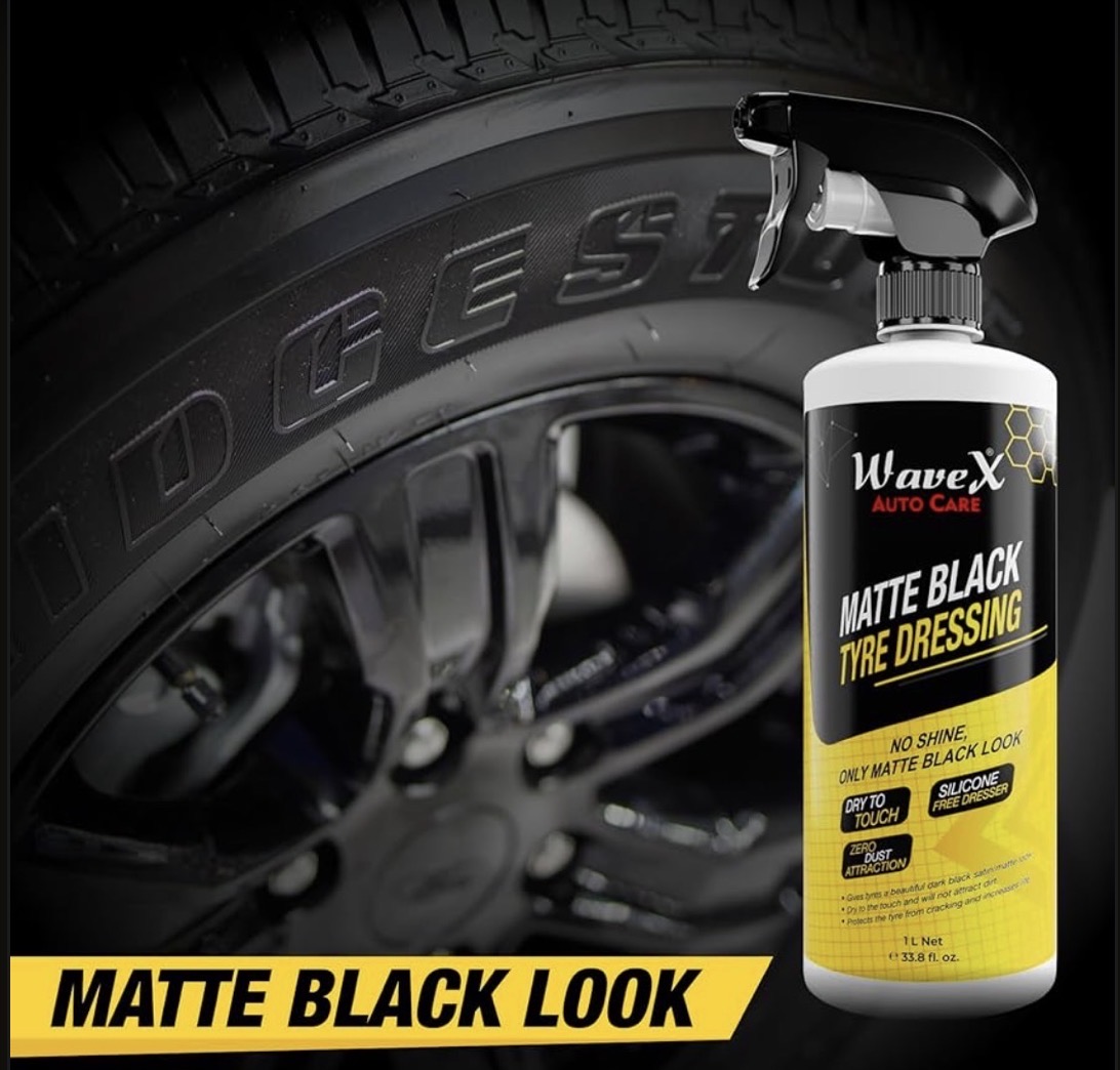 Matte Black Tyre Dressing